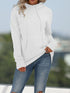 Drawstring Hood Knit Sweater