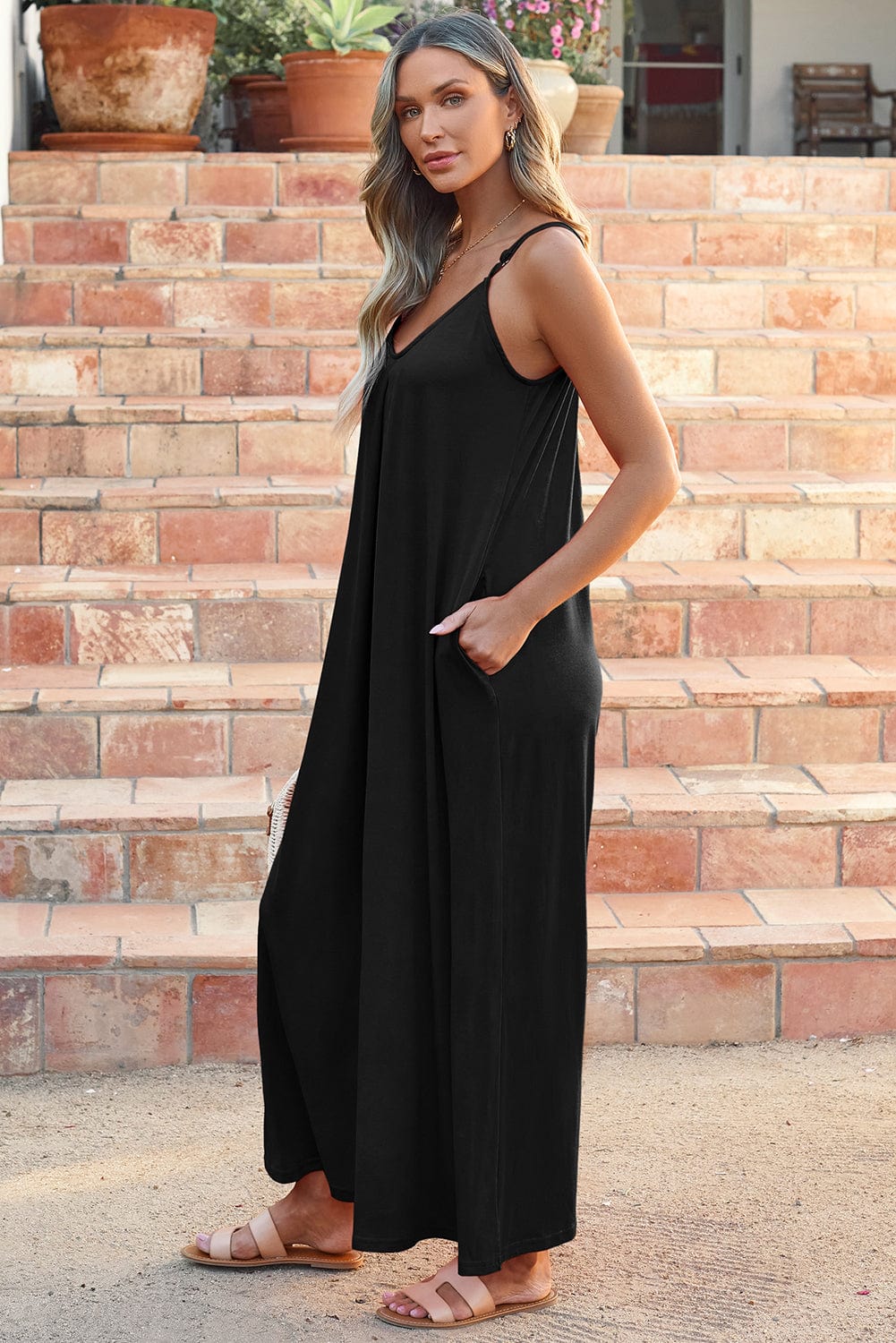 Comfy Wide Leg Jumpsuit