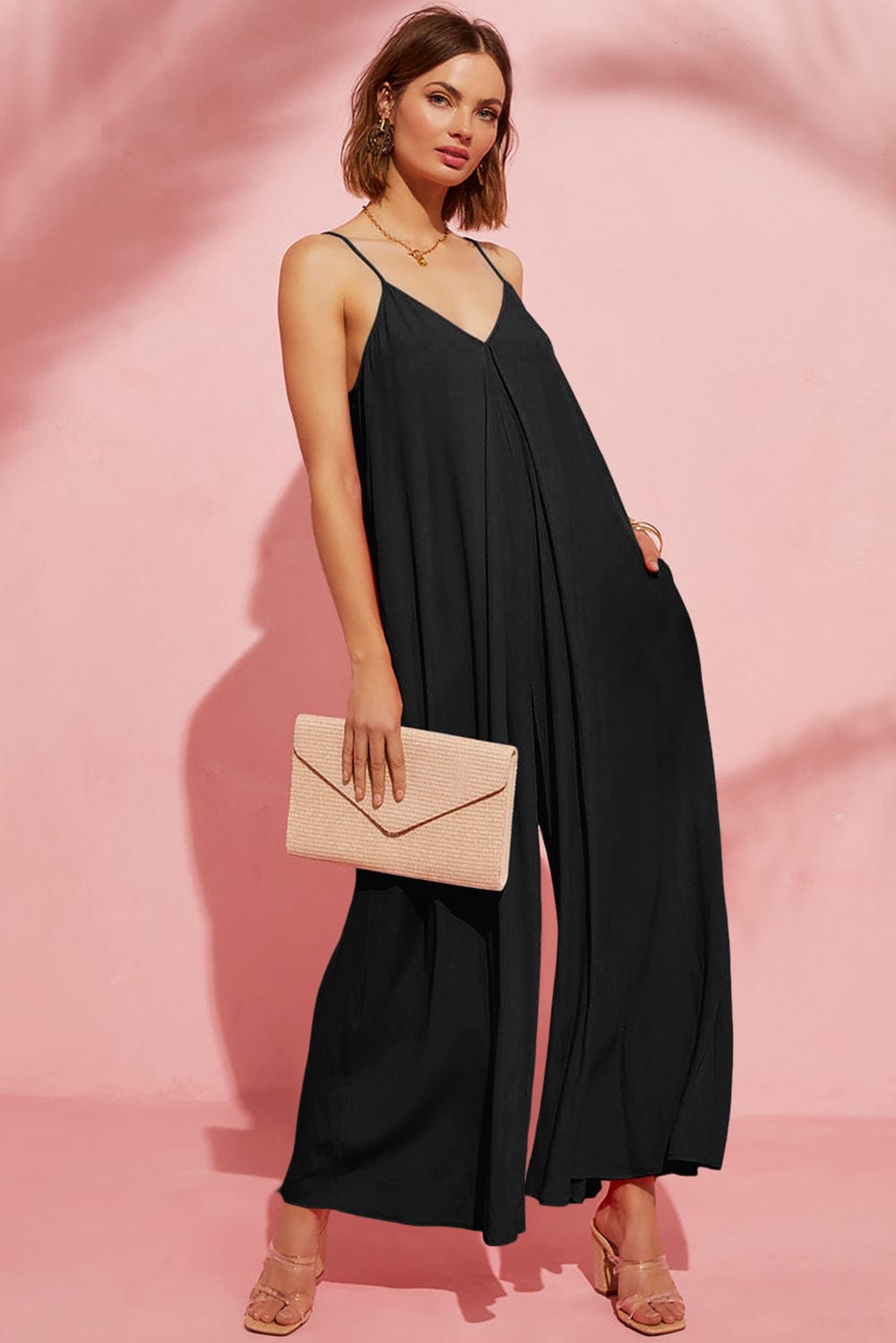 Comfy Wide Leg Jumpsuit
