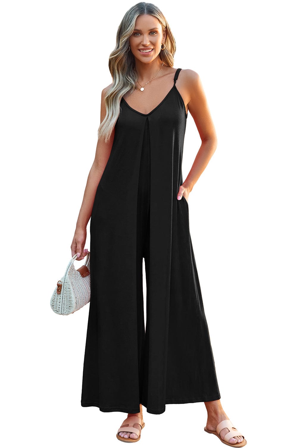 Comfy Wide Leg Jumpsuit