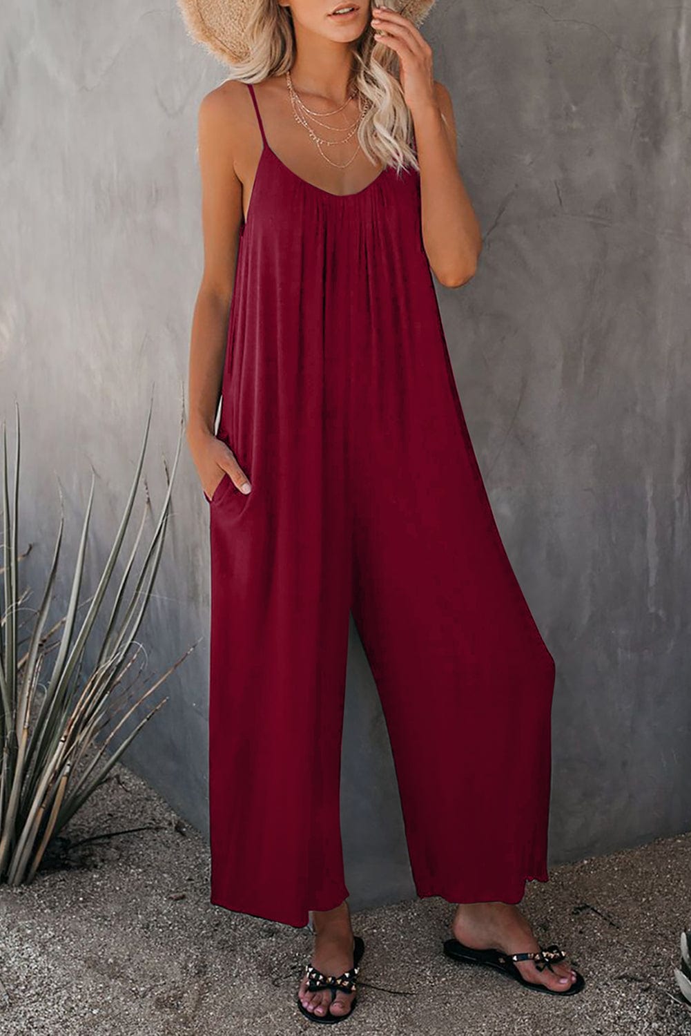 Comfy Wide Leg Jumpsuit