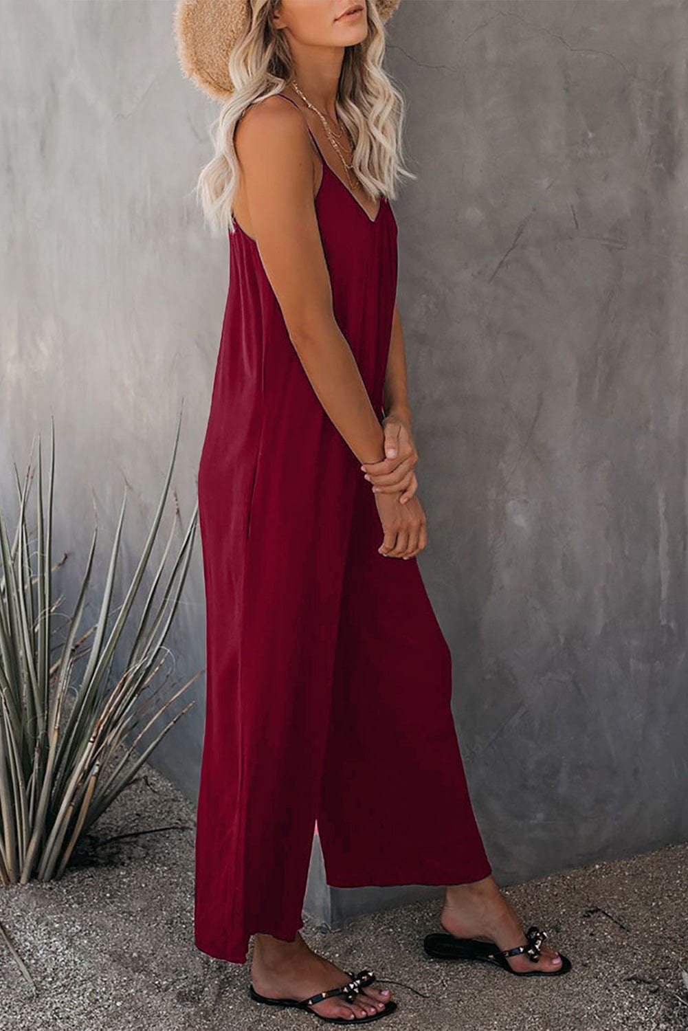 Comfy Wide Leg Jumpsuit