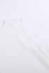 Solid Color Sleeveless Shirt