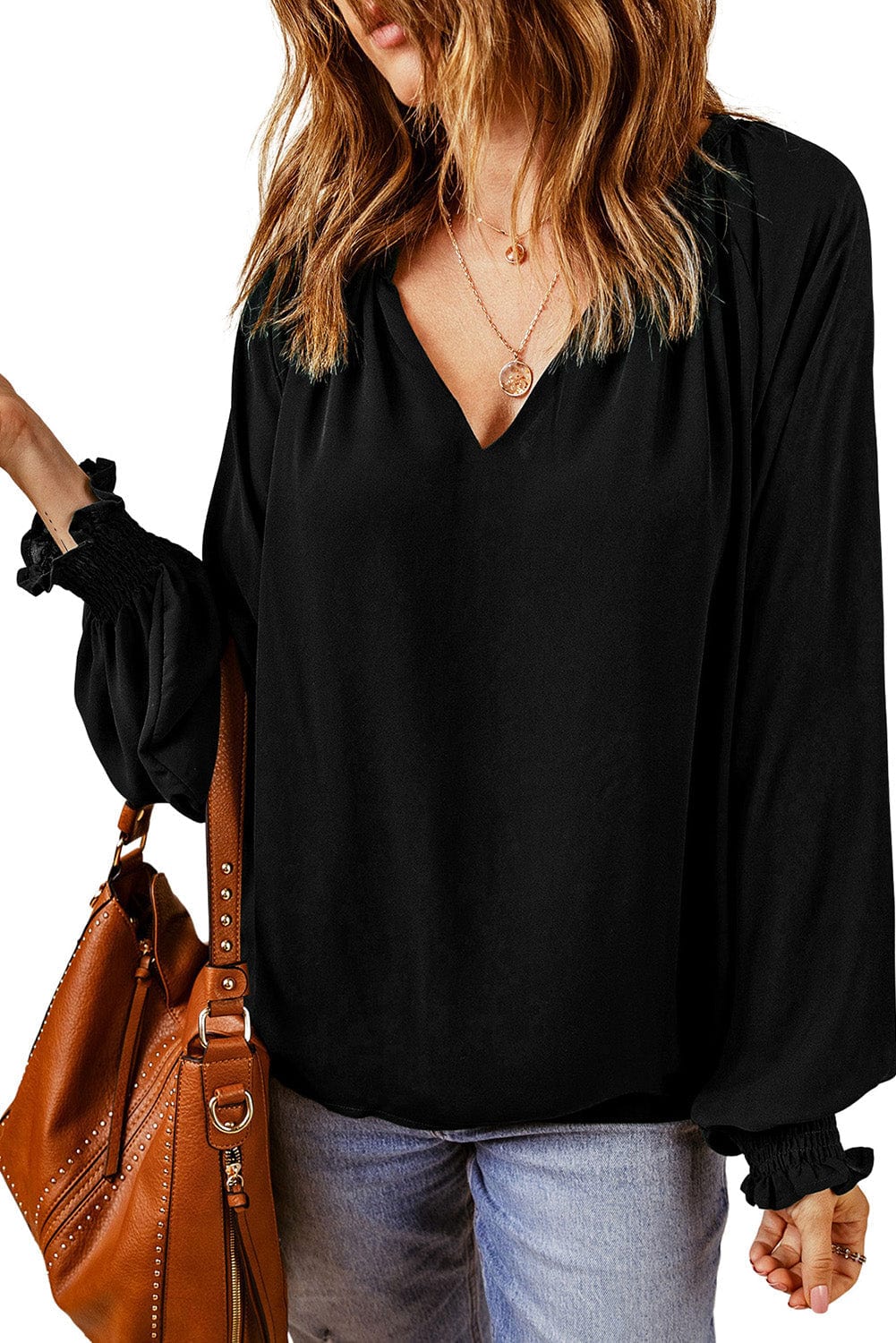 Chic Ruffle Blouse