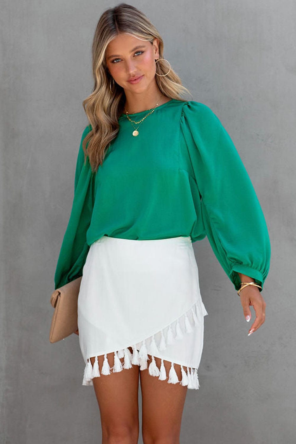 Chic Ruffle Blouse