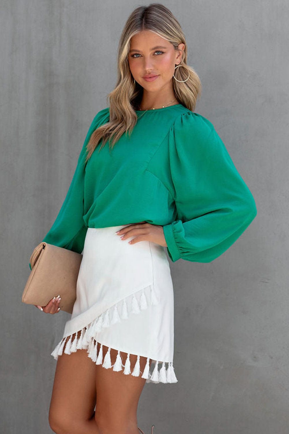 Chic Ruffle Blouse
