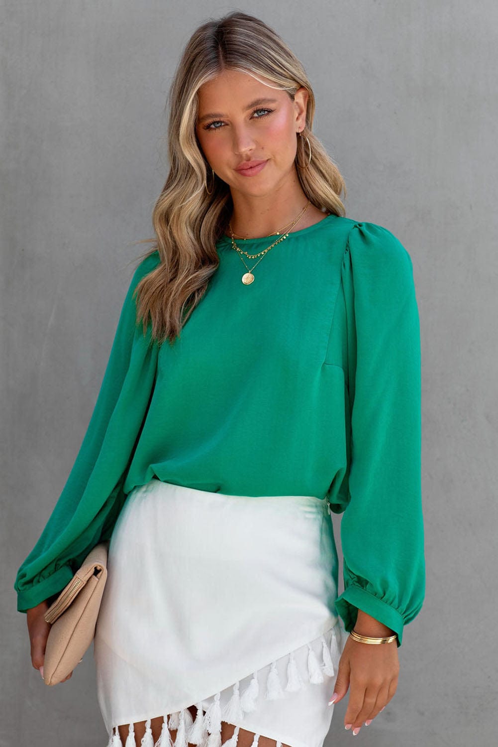 Chic Ruffle Blouse