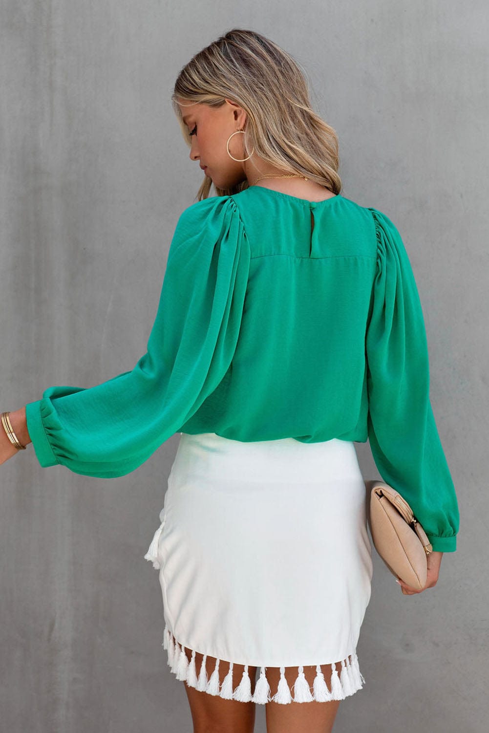 Chic Ruffle Blouse