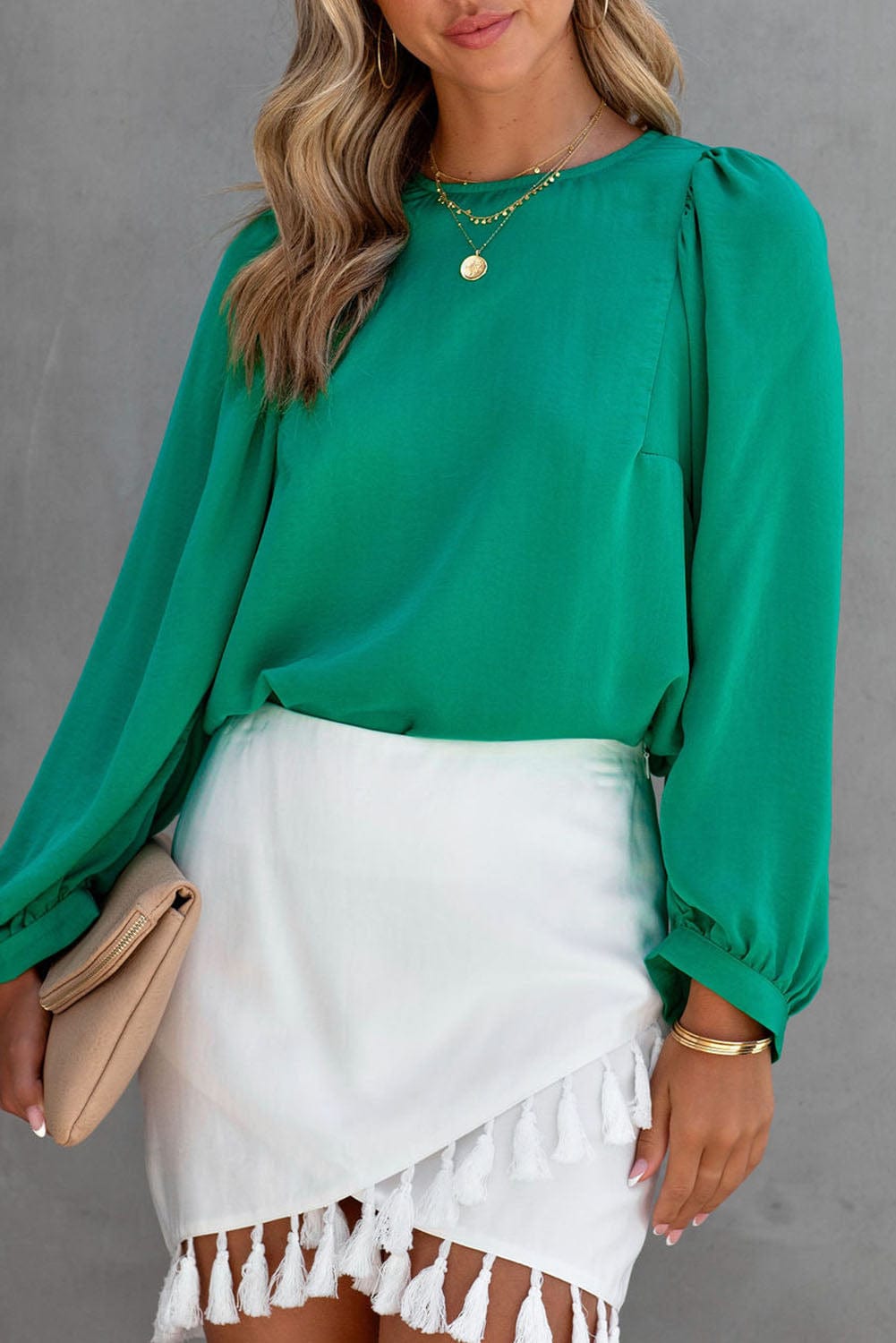 Chic Ruffle Blouse