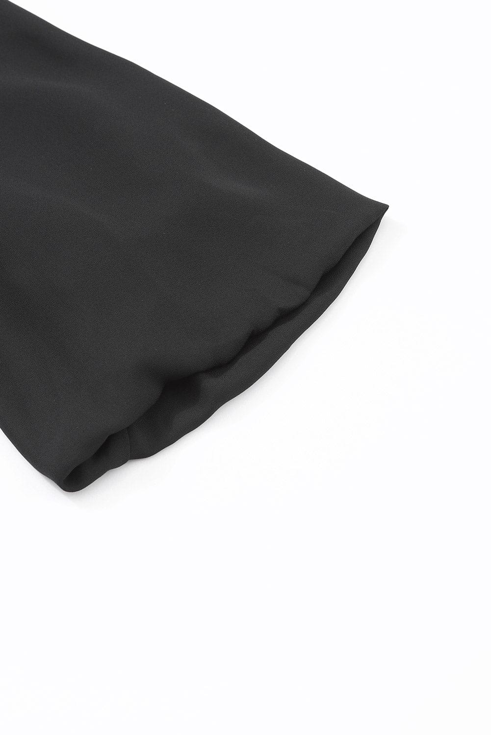 Pleated Ruffle Blouse
