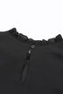 Pleated Ruffle Blouse
