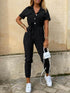 Button-Down Jumpsuit