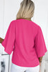 Long Sleeve V Neck Casual Top