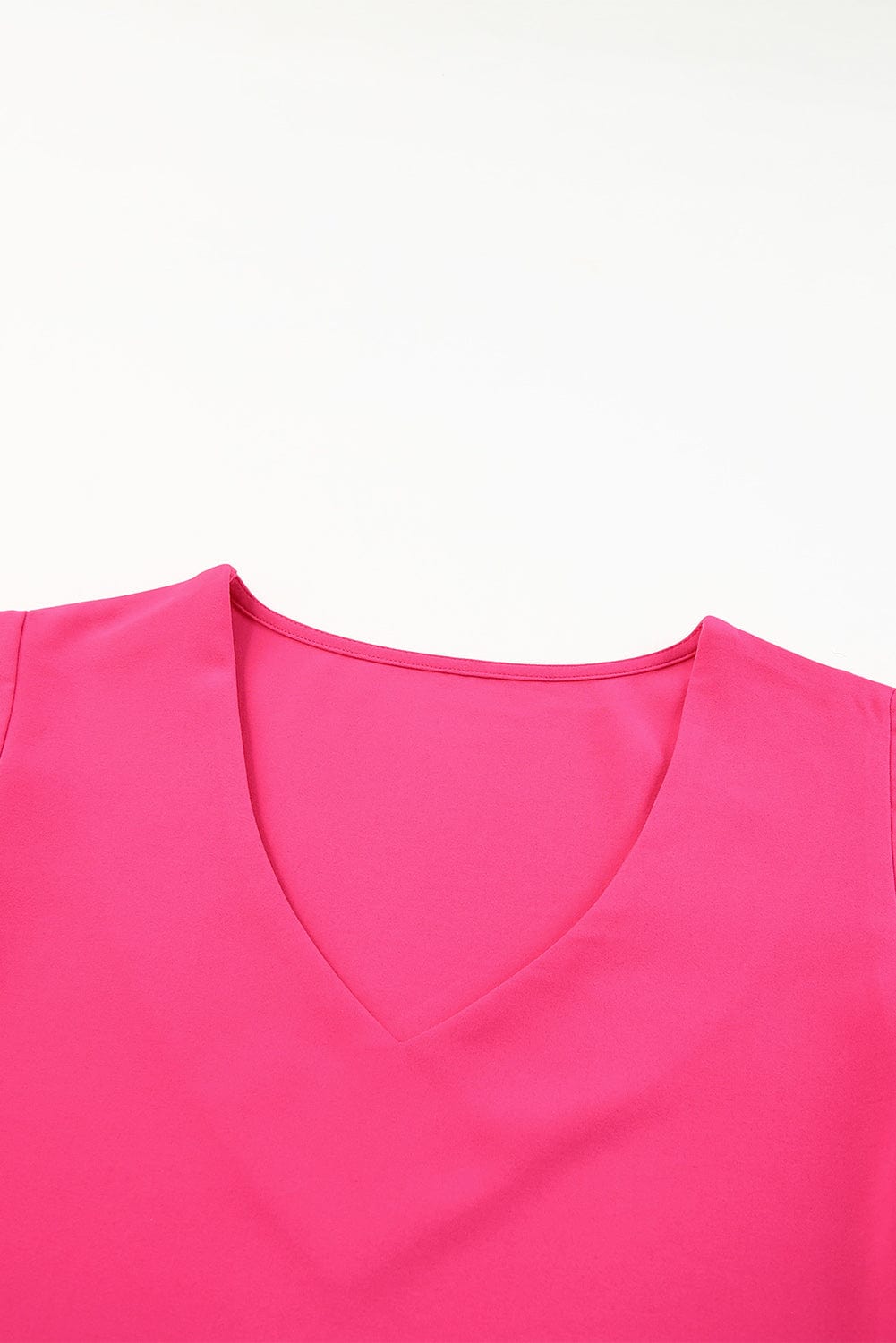 Long Sleeve V Neck Casual Top