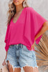 Long Sleeve V Neck Casual Top