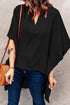 Long Sleeve V Neck Casual Top