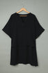 Long Sleeve V Neck Casual Top