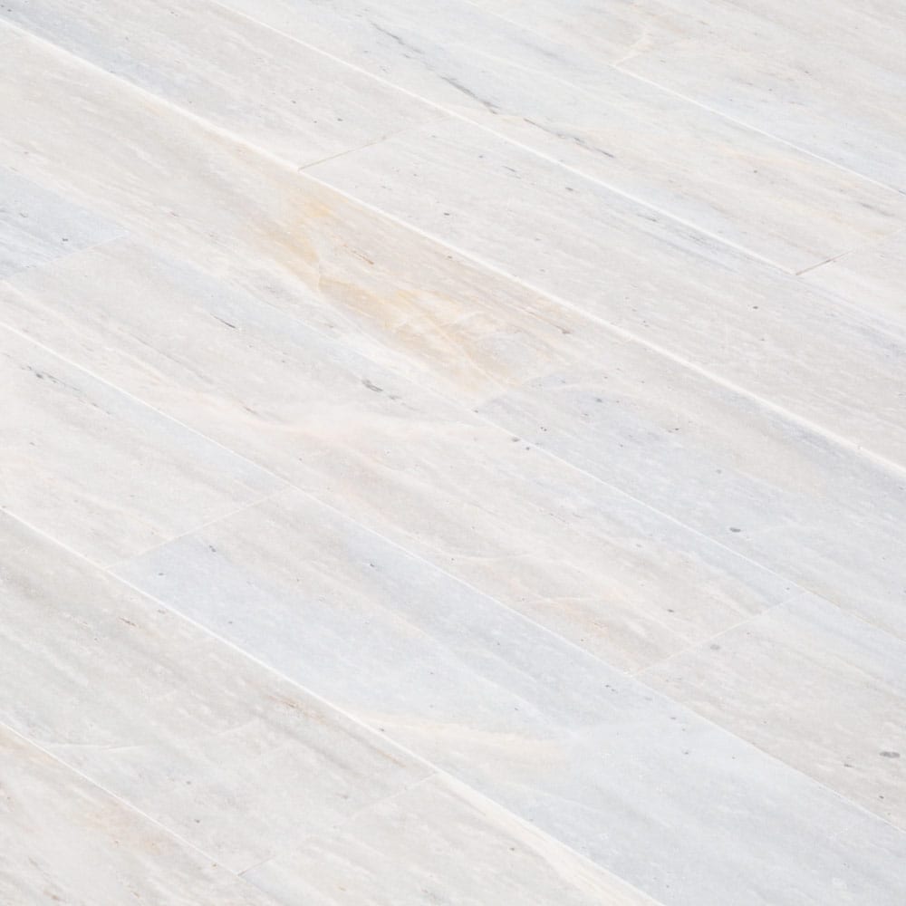 Solto White Marble Tile Honed Floor and Wall Tile 6"x24" - Livfloors Collection