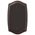 Sonoma Aged Bronze Steel - 1 Blank Wallplate