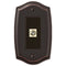 Placa de pared con conector para cable de acero en bronce envejecido Sonoma