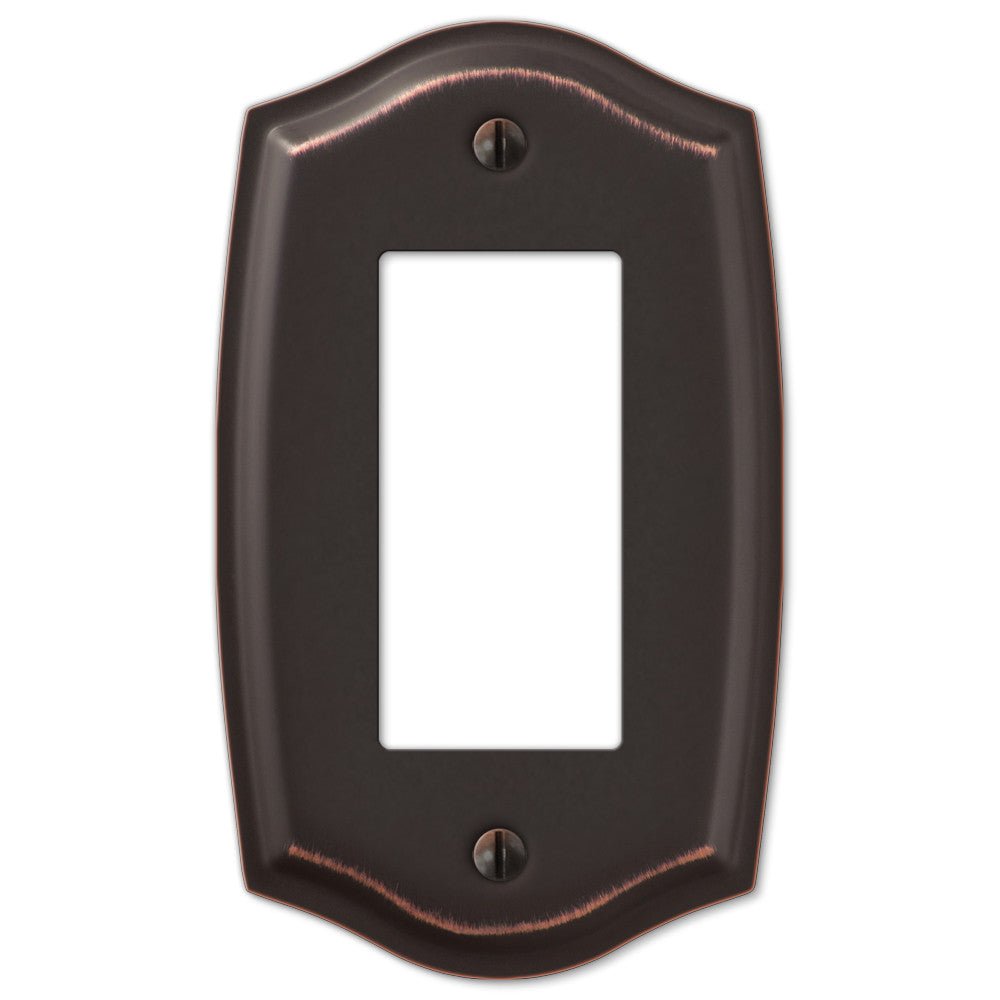 Placa de pared basculante de acero envejecido Sonoma de 1 pieza