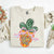 Happy Easter Carrot Coquette Sweatshirts