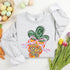 Happy Easter Carrot Coquette Sweatshirts