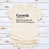 Growth Graphic Tee – Unisex Uplifting Message T-Shirt