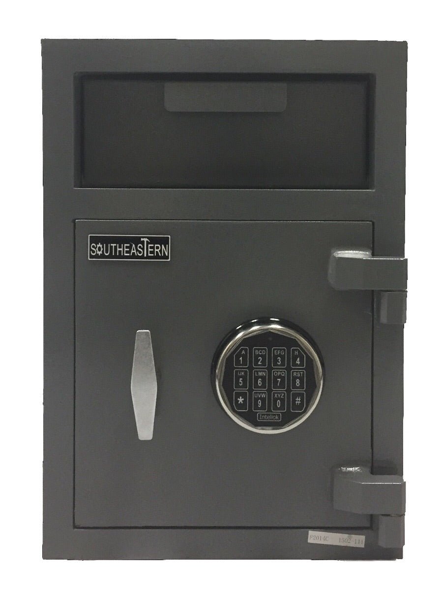 Southeastern F2014E Cash Drop Depository Safe Quick Digital Lock with backup keys