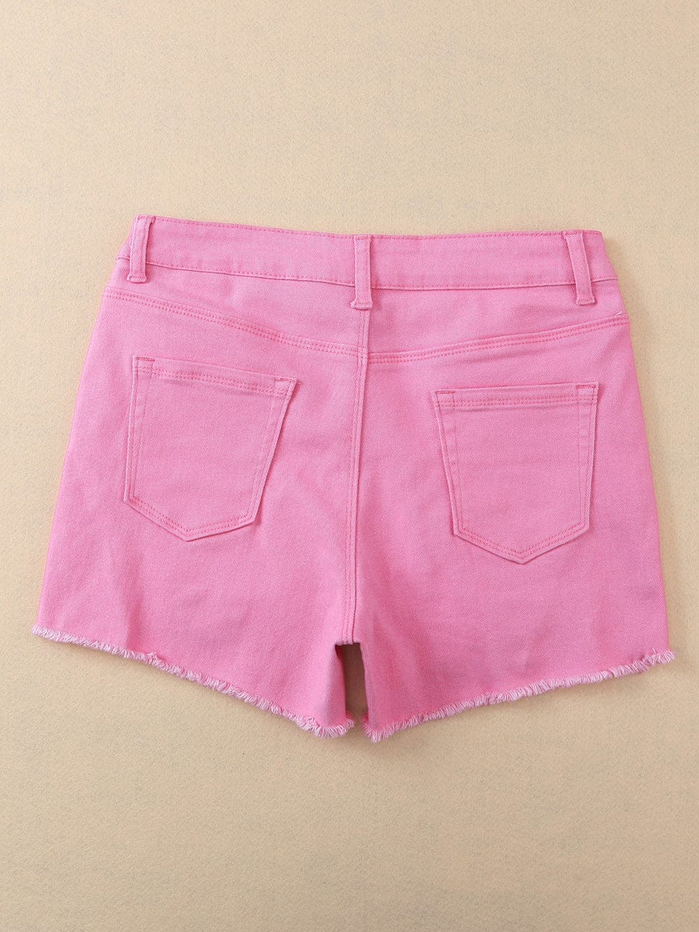 Southern Belle Black Distressed Denim Shorts