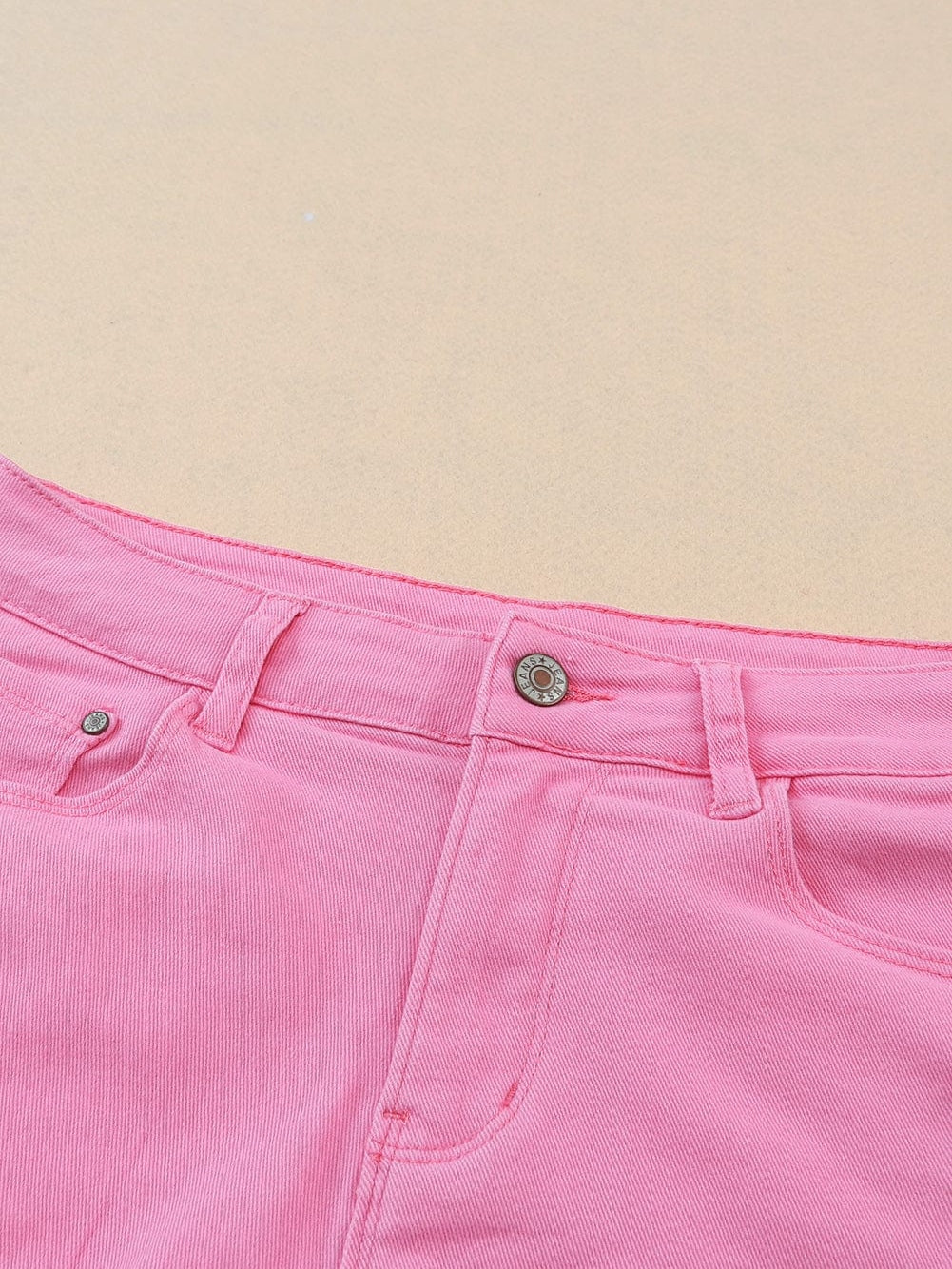 Southern Belle Black Distressed Denim Shorts