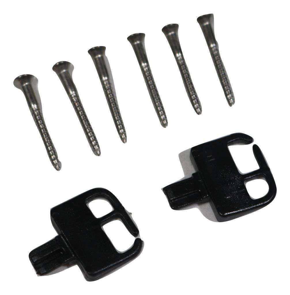 Kit completo de correa de sujeción para jacuzzi con hebilla estándar negra para cubierta de spa | Opciones de tamaño