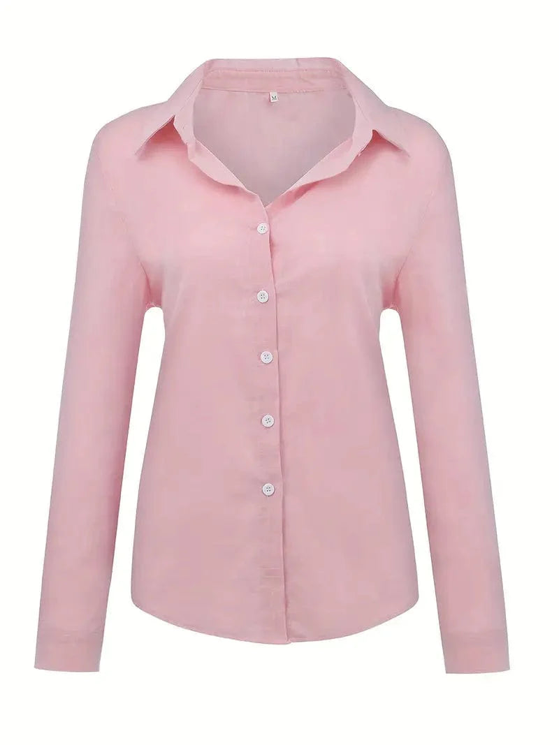 Linen Button Up Top