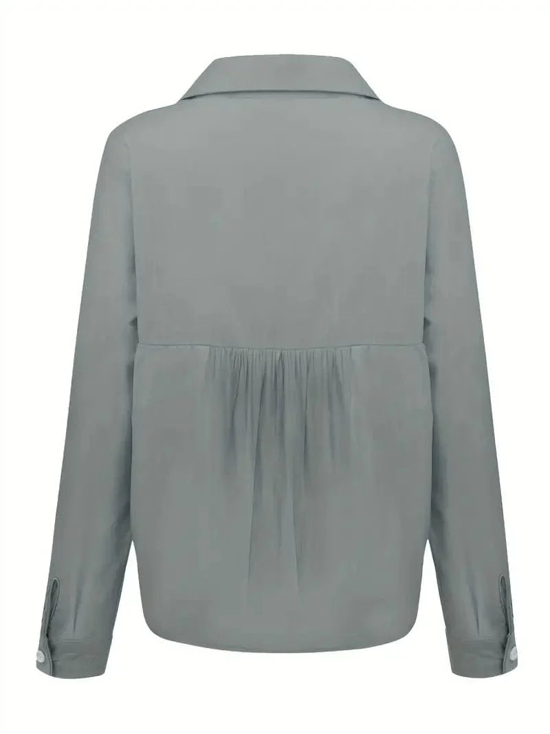 Linen Button Up Top