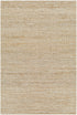 Riki Cream Jute-Wool Blend Rug