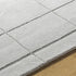 Siarl Gray Checkered Area Rug