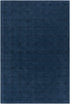 Sanvi Navy Wool Area Rug