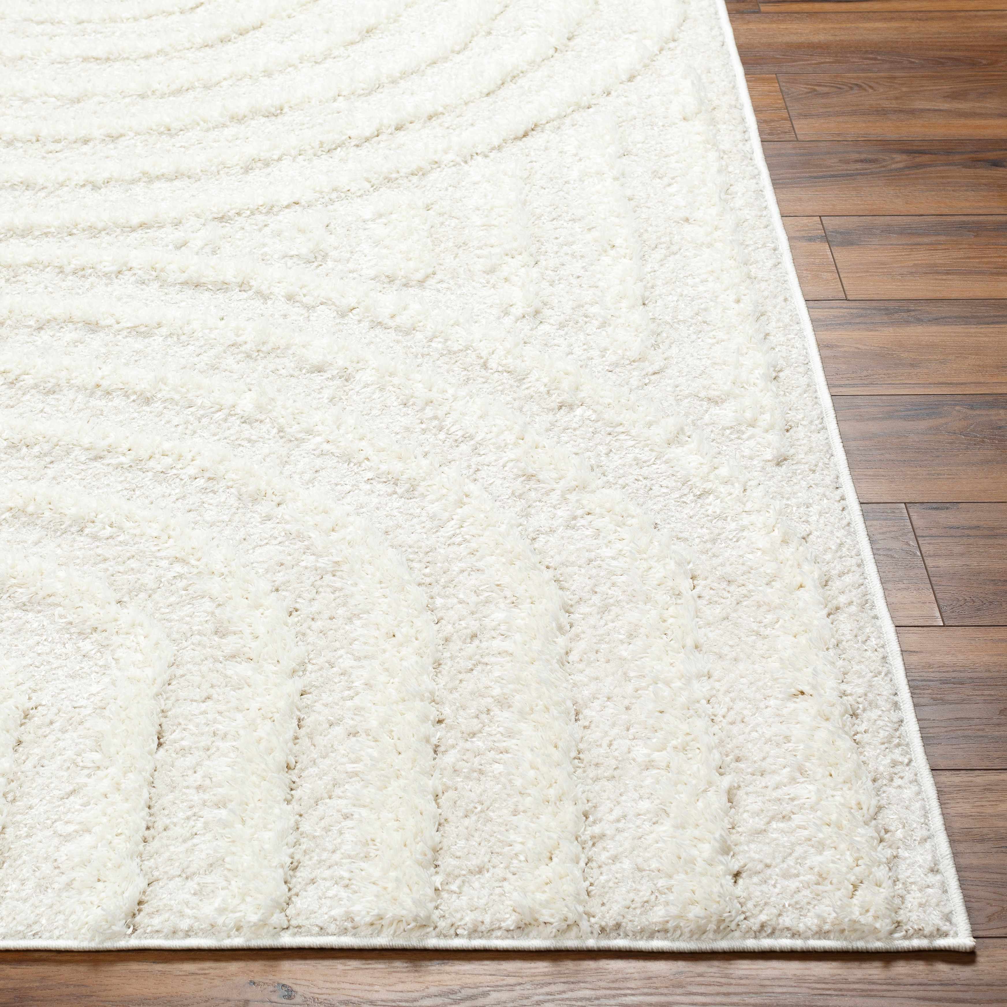 Alfombra color crema Arnel