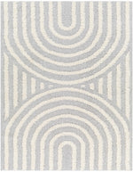 Alfombra Arnel en gris y beige