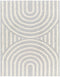 Alfombra Arnel en gris y beige