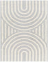 Alfombra Arnel en gris y beige