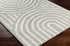 Alfombra Arnel en gris y beige