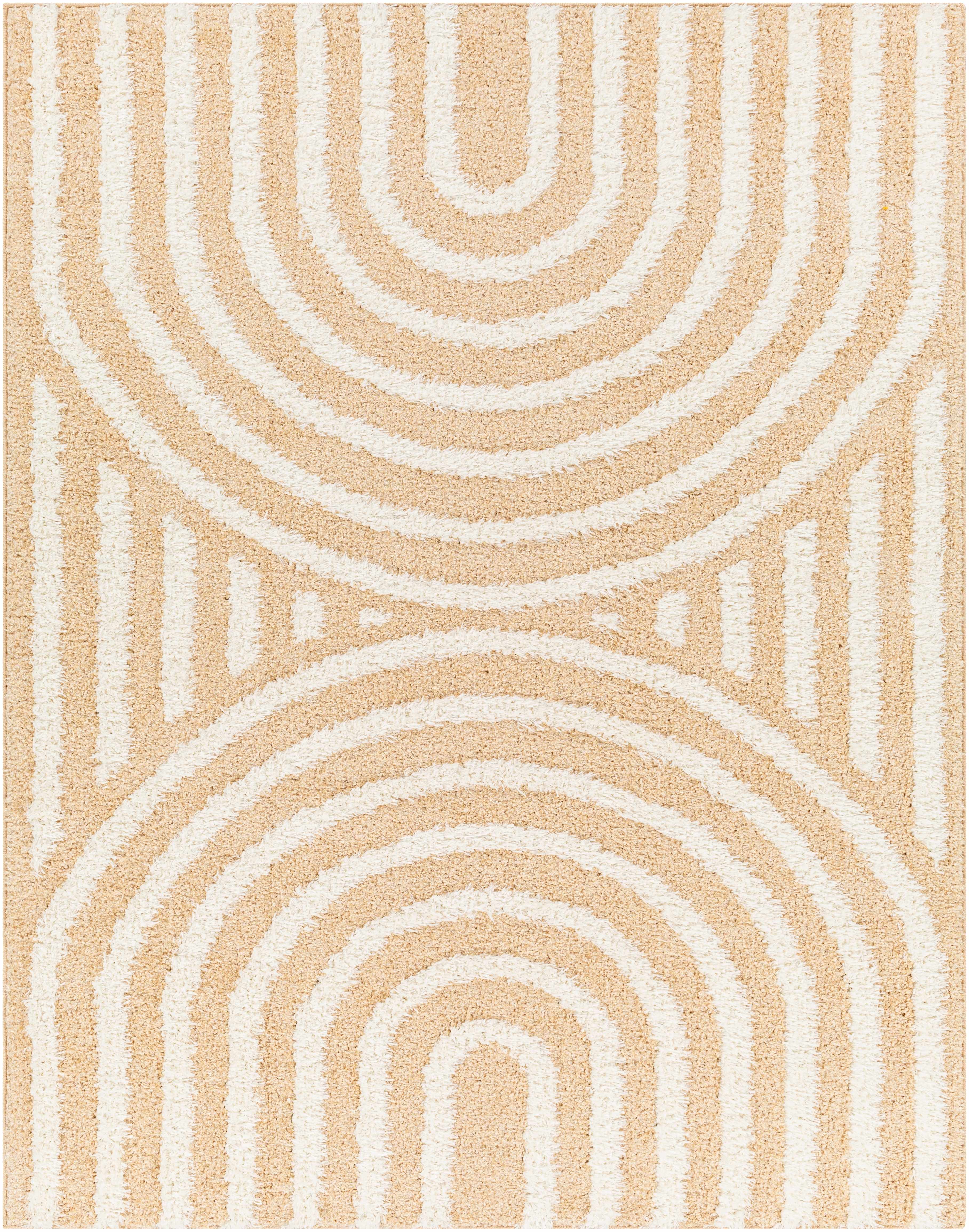 Alfombra beige Arnel