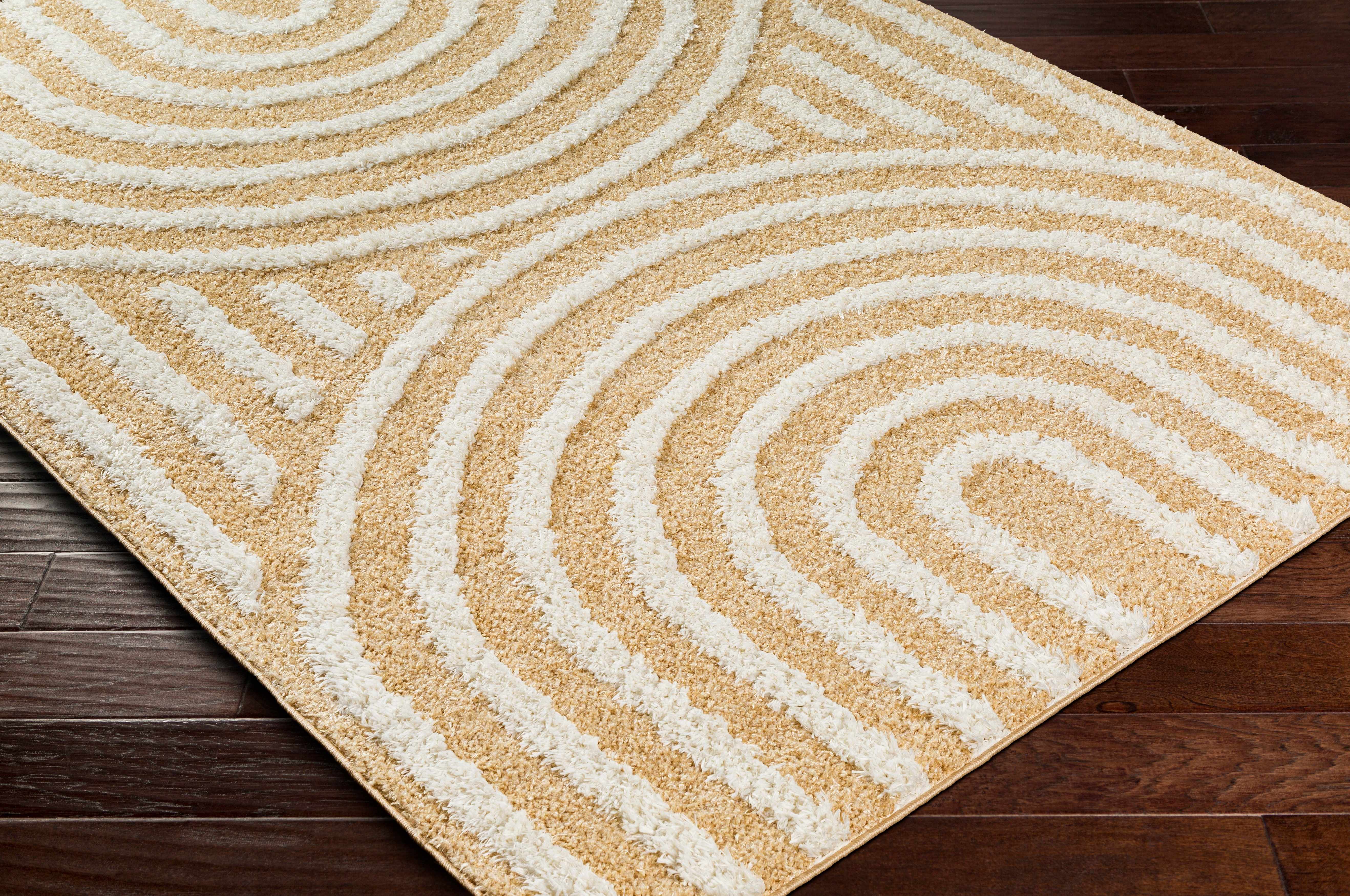 Alfombra beige Arnel