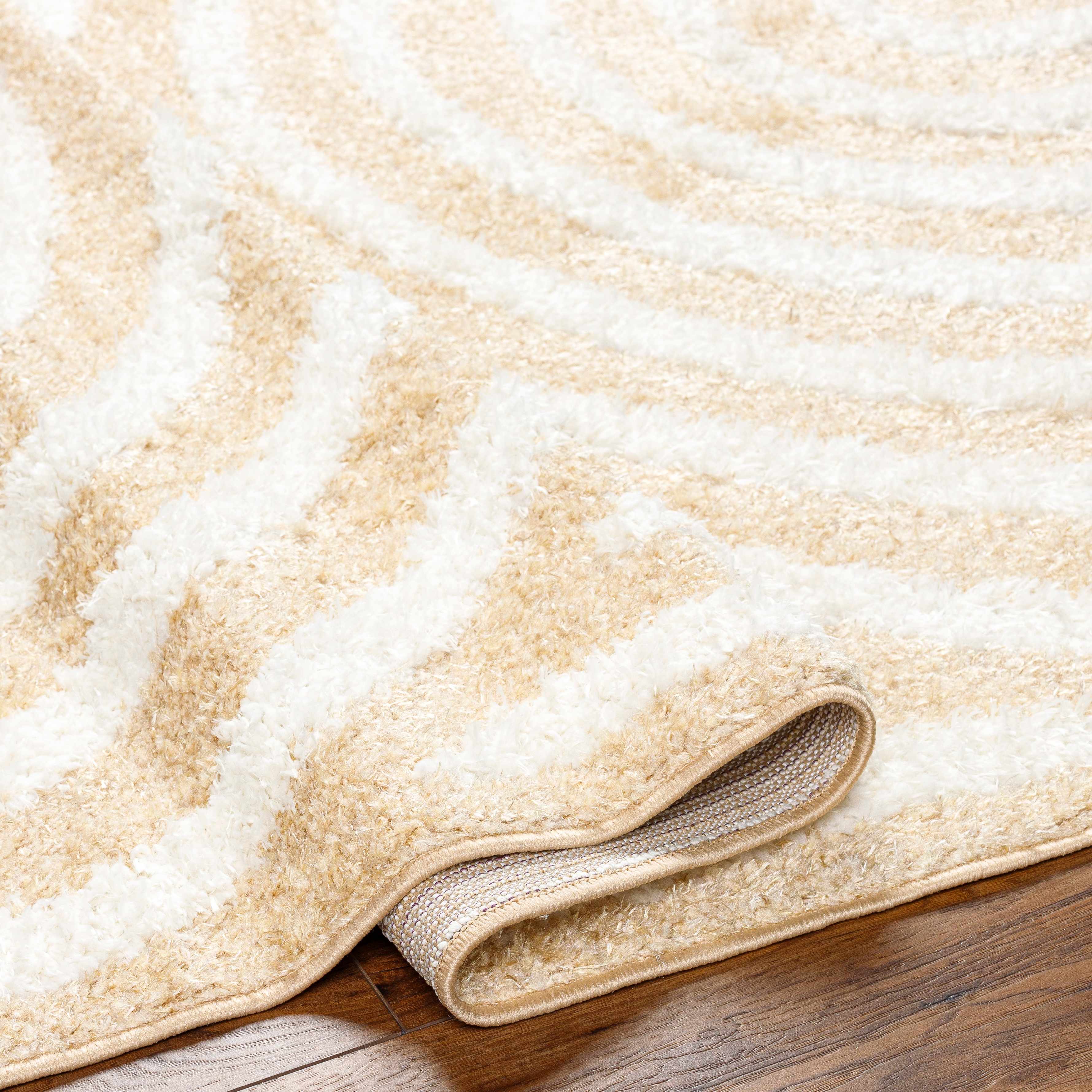 Alfombra beige Arnel