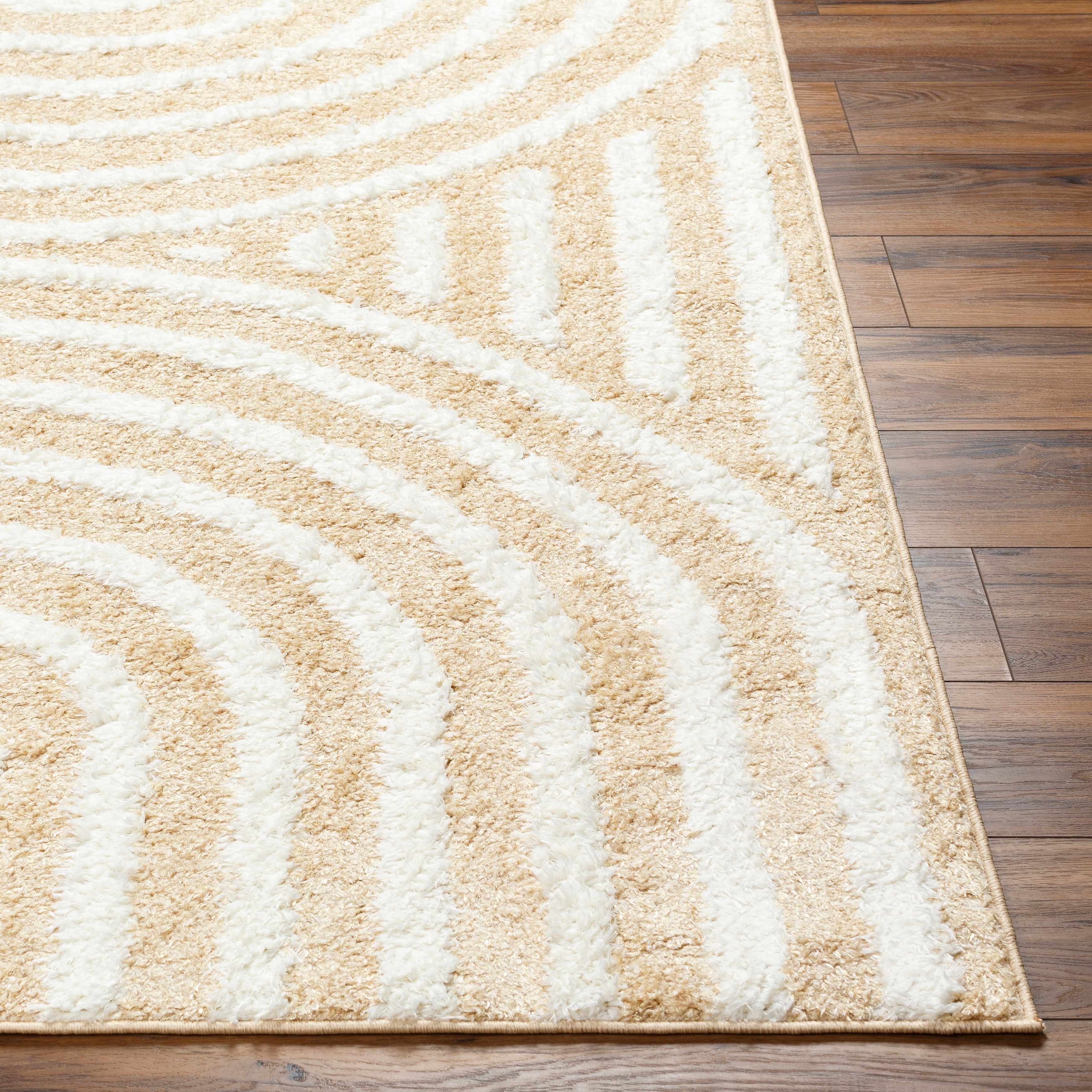 Alfombra beige Arnel