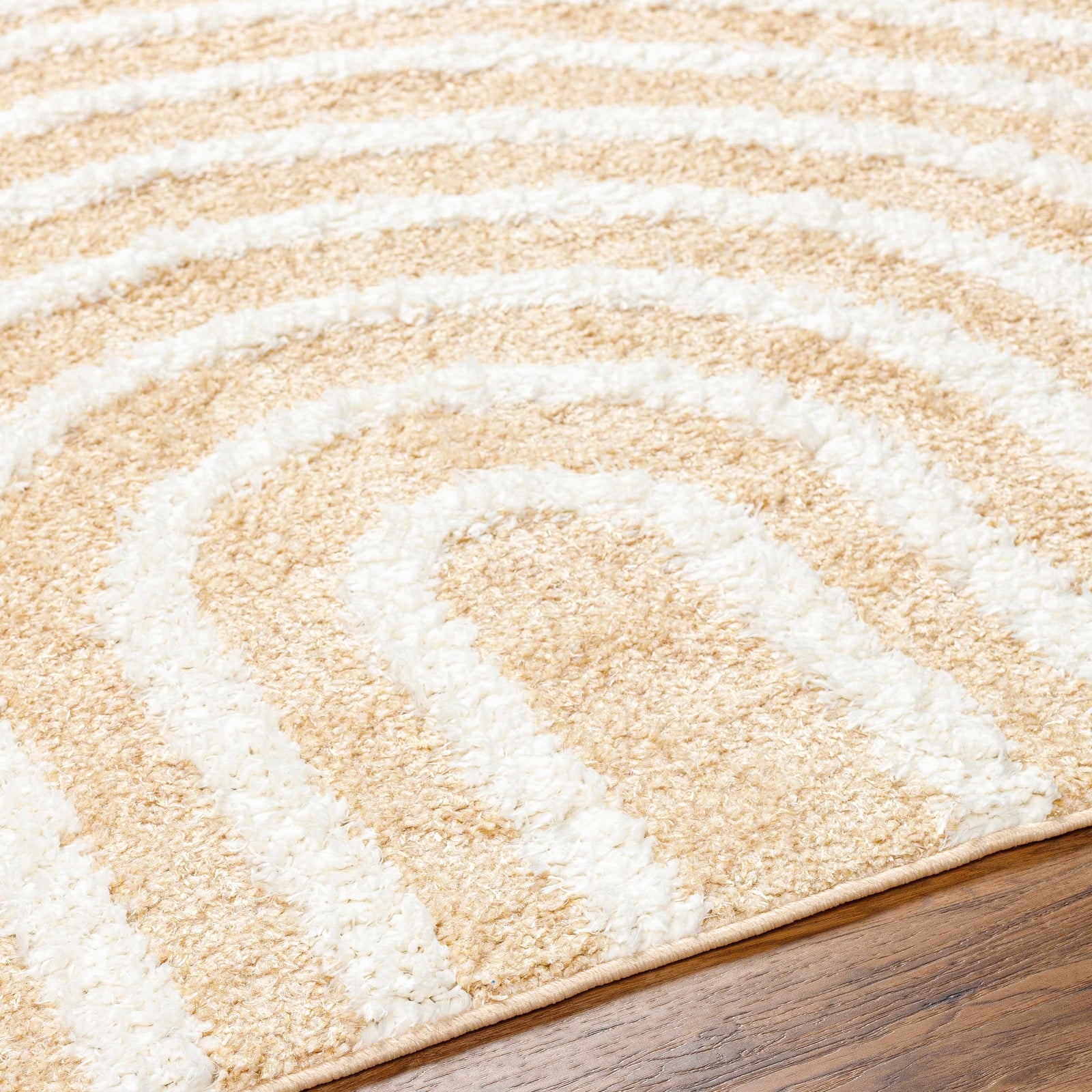Alfombra beige Arnel
