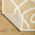 Alfombra de felpa Gilon Camel