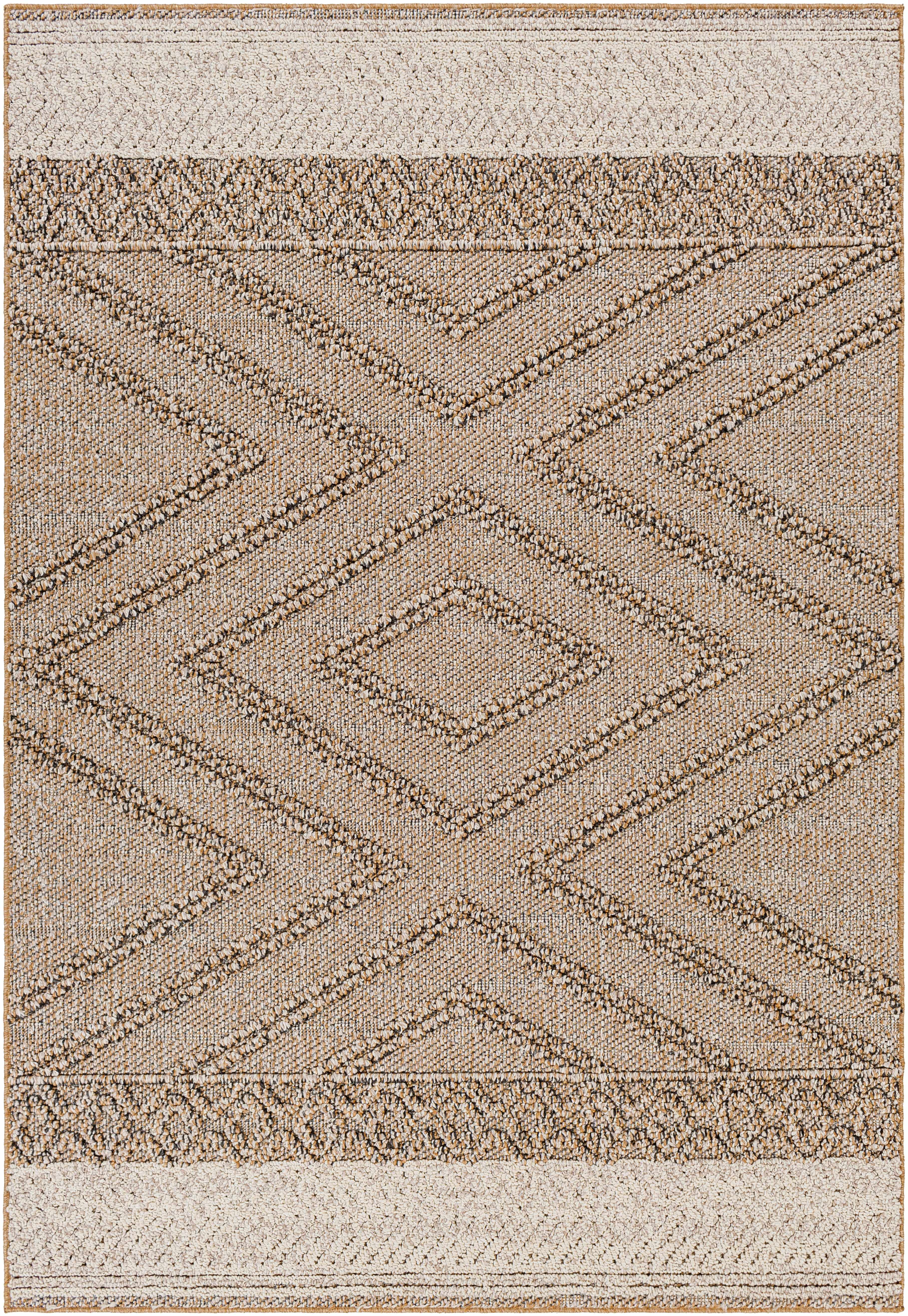 Alfombra beige Areli