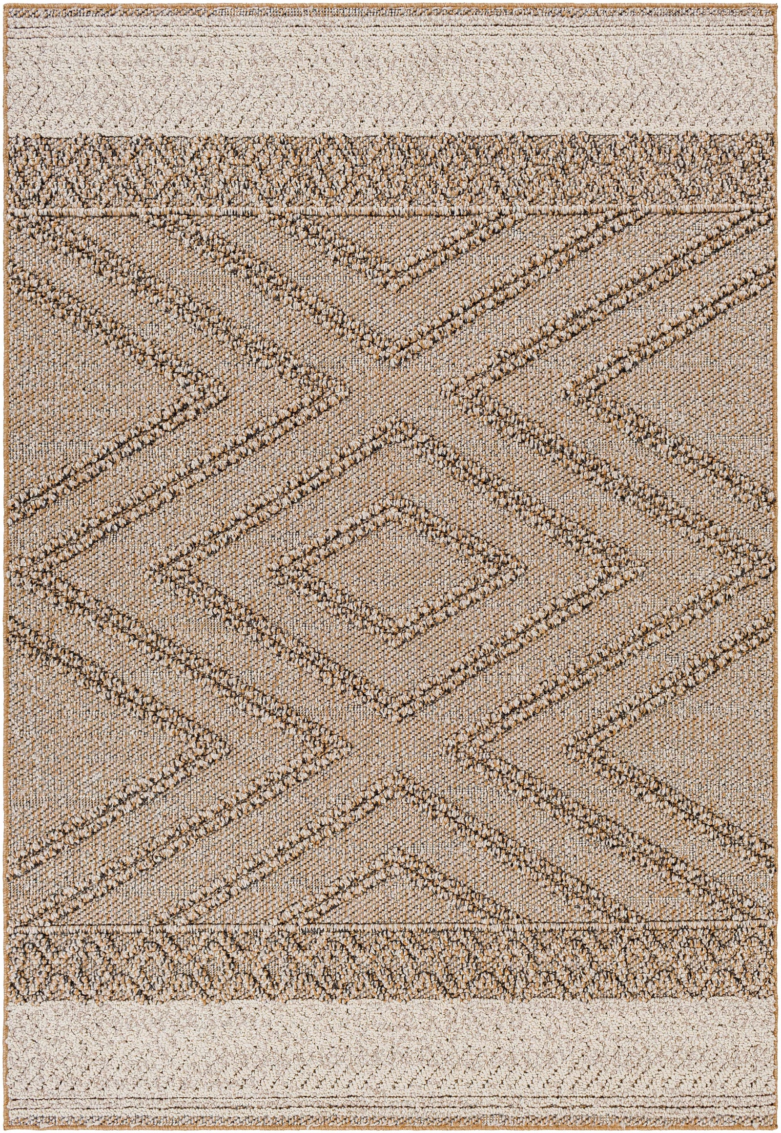 Alfombra beige Areli